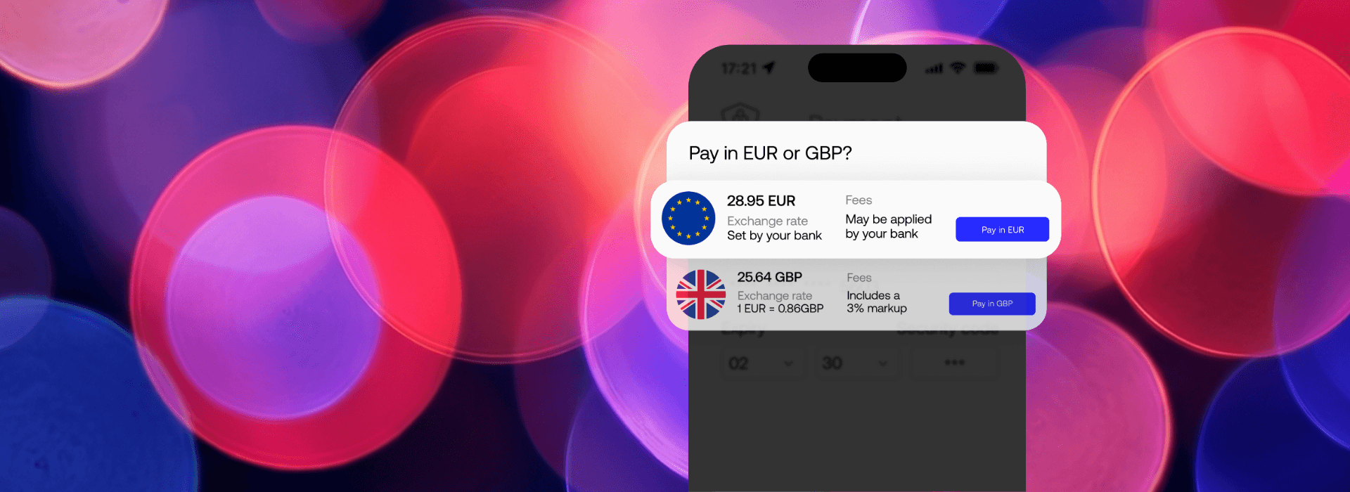 Give shoppers choice at checkout with more local payment methods and a clear option to pay in their home currency, right when it matters.