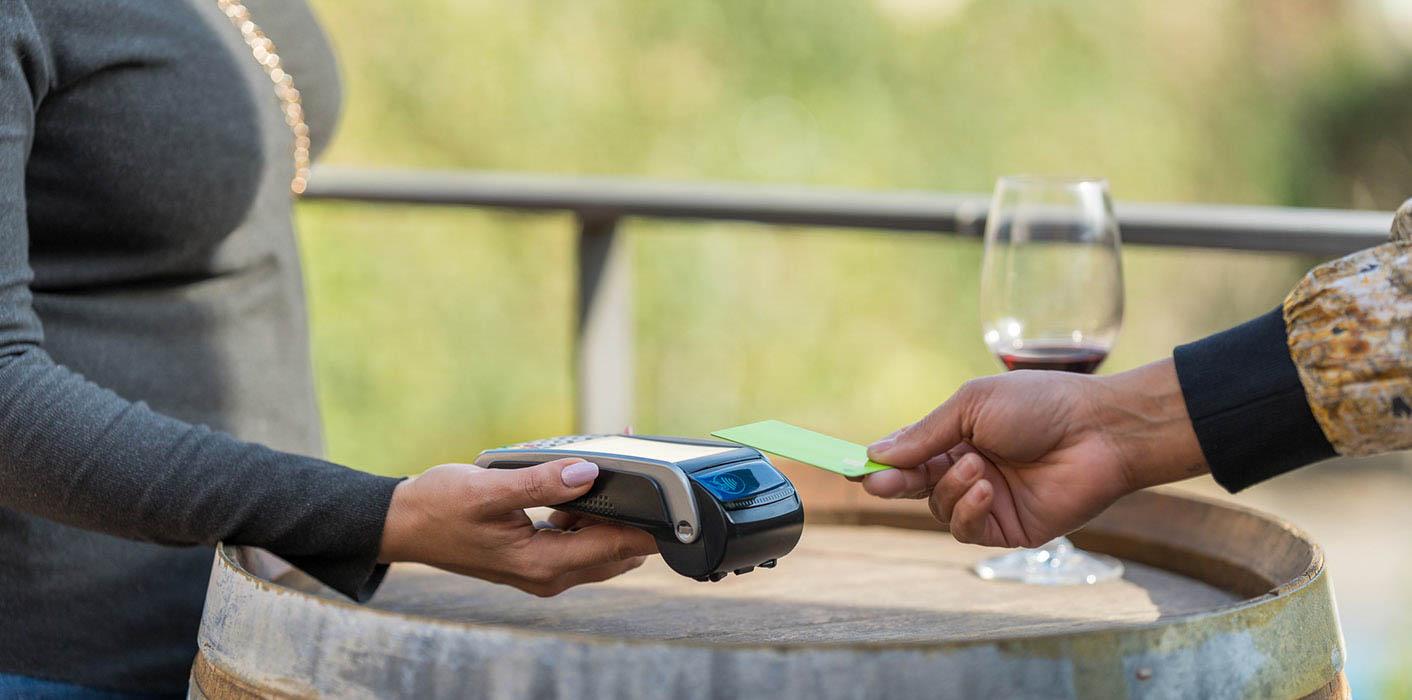 paying your dining bill